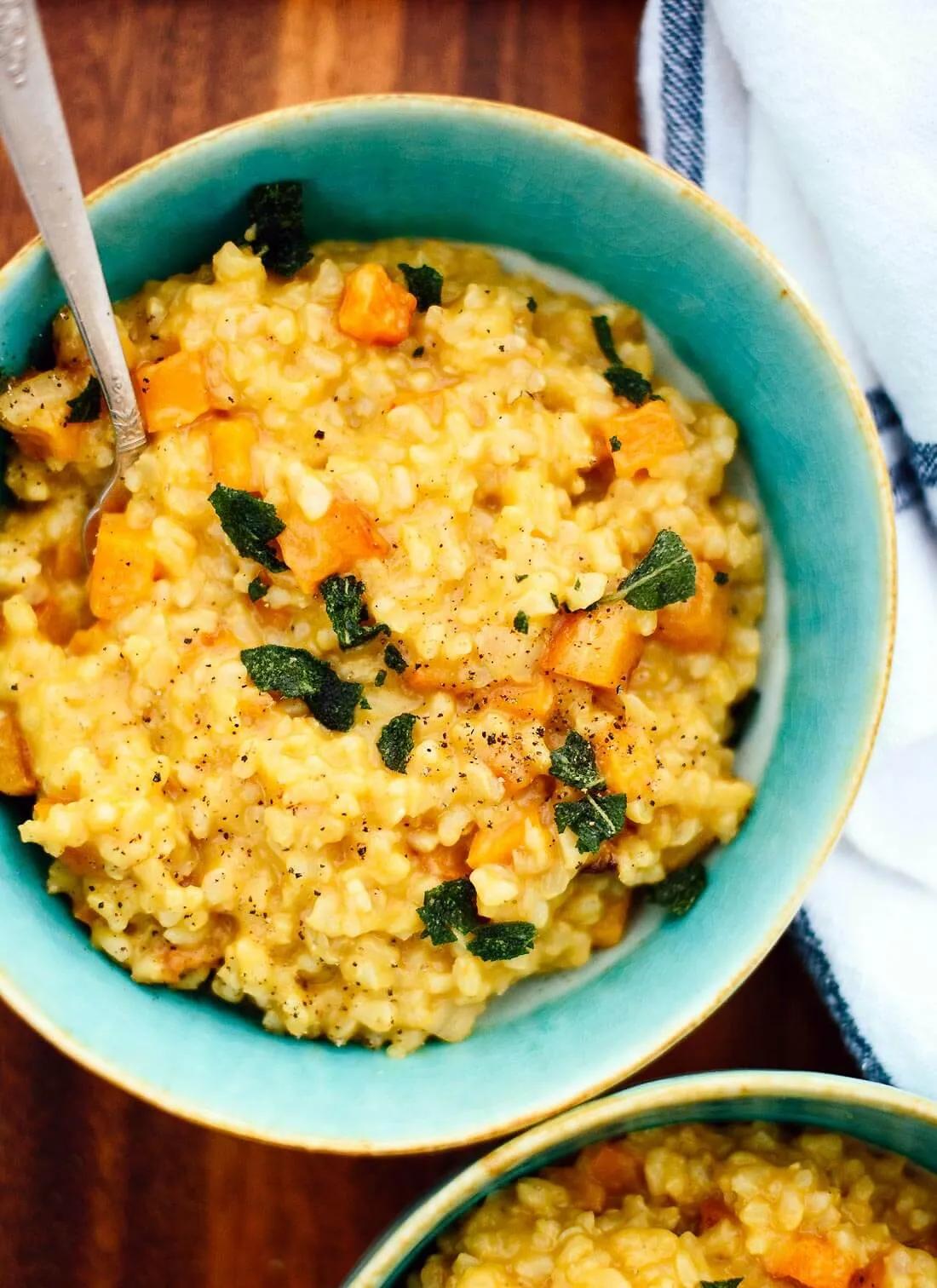 Roasted Butternut Squash Risotto Recipe - Cookie and Kate