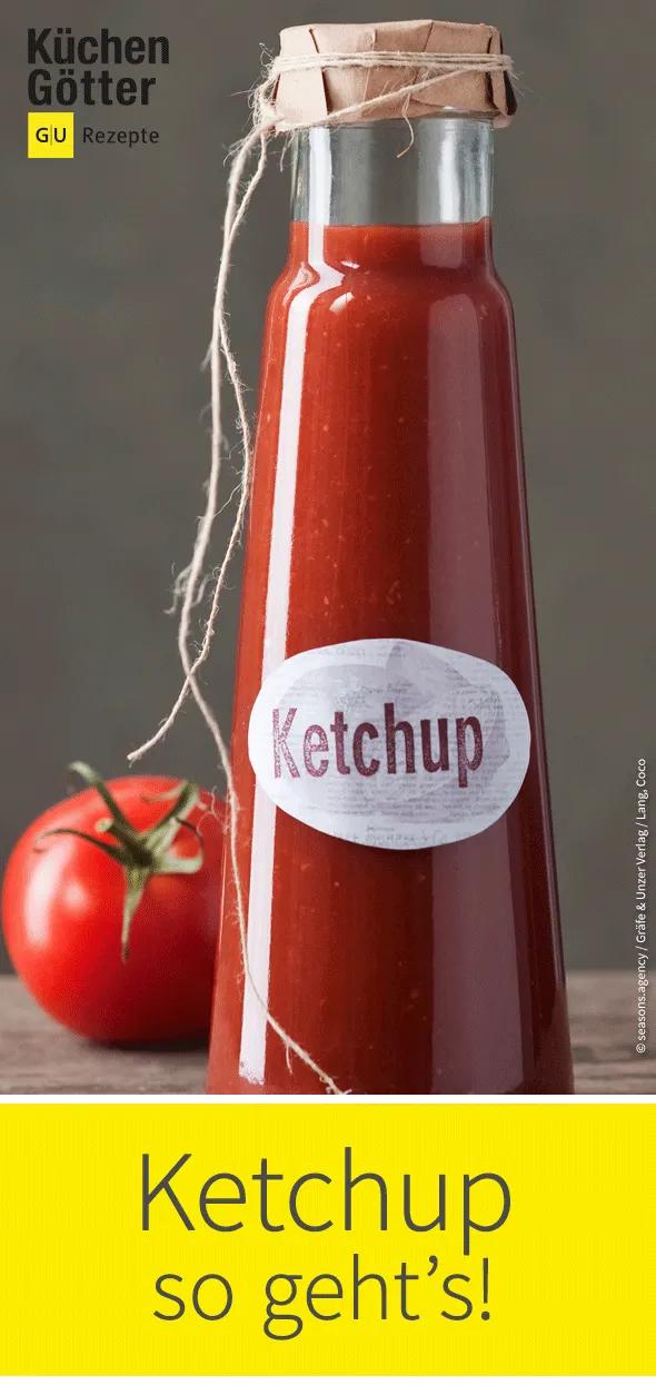 Falls der Ketchup mal ausgehen sollte oder ihr im Geschmack variieren ...