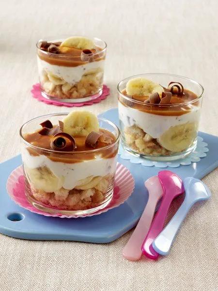 Bananen-Quark-Stracciatella-Trifle Rezept | LECKER | Trifle rezept ...