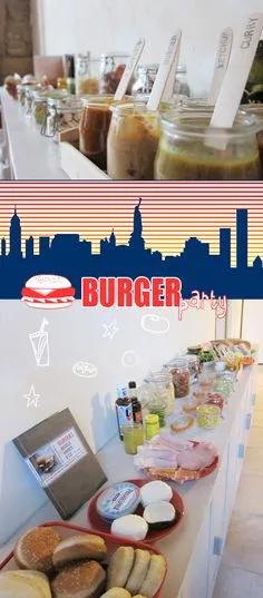 26 Burger party ideas | burger party, burger, party
