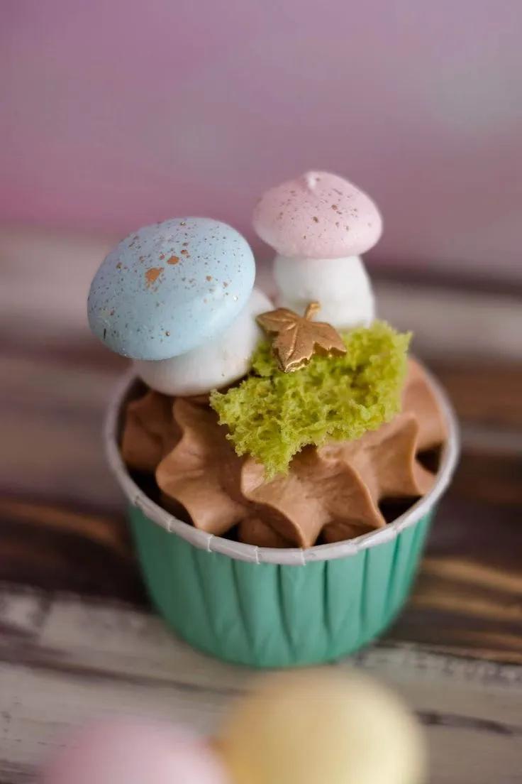 Birnen Cupcakes mit Schoko Frischkäse Topping | Cupcakes, Frischkäse ...