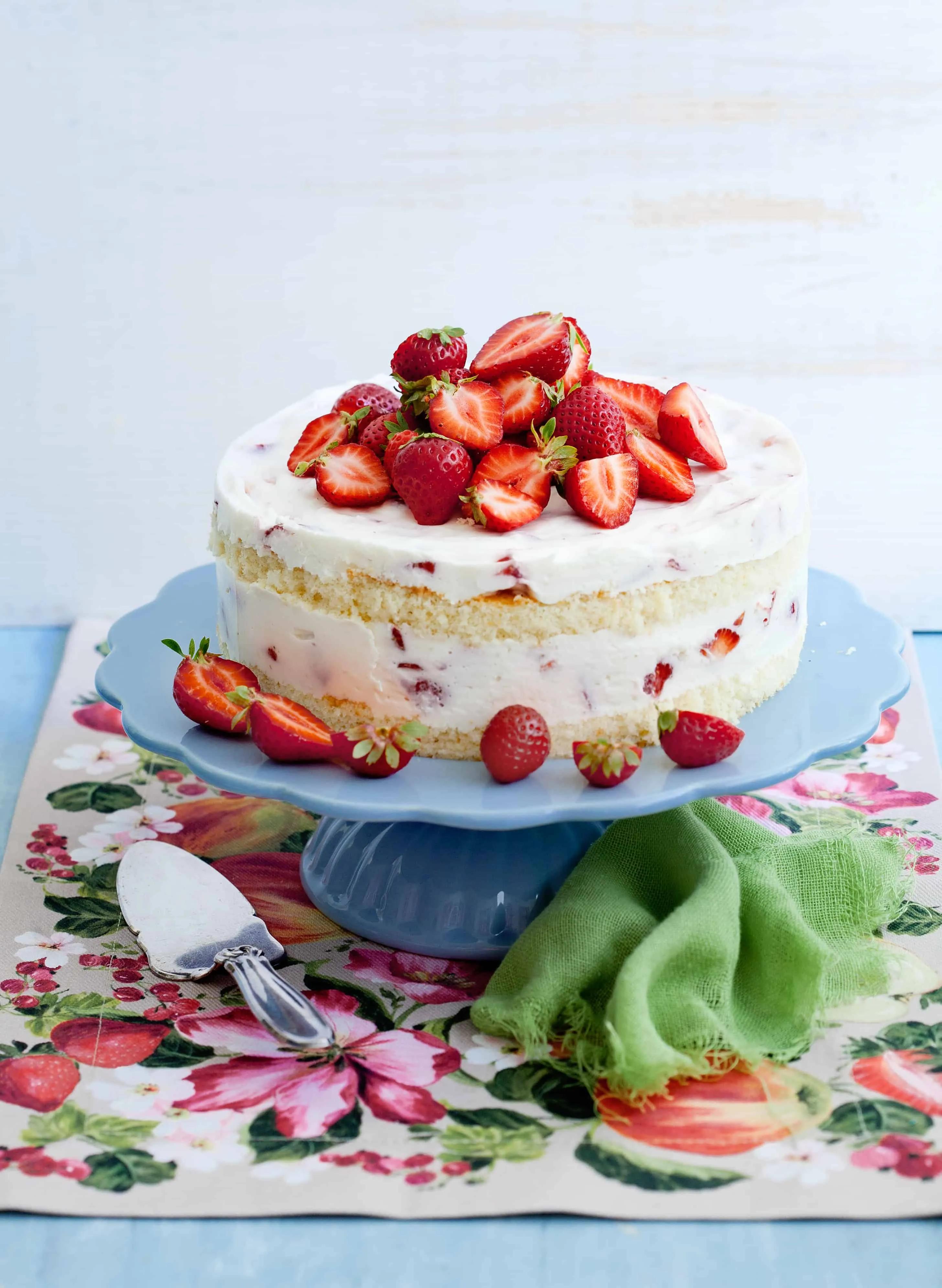 Erdbeer-Joghurt-Torte - so einfach klappt&amp;#39;s | Foodio
