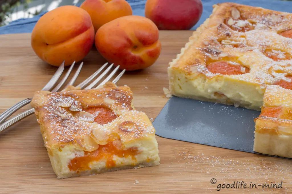 Aprikosen-Tarte mit Ricottacreme - goodlife.in-mind.de