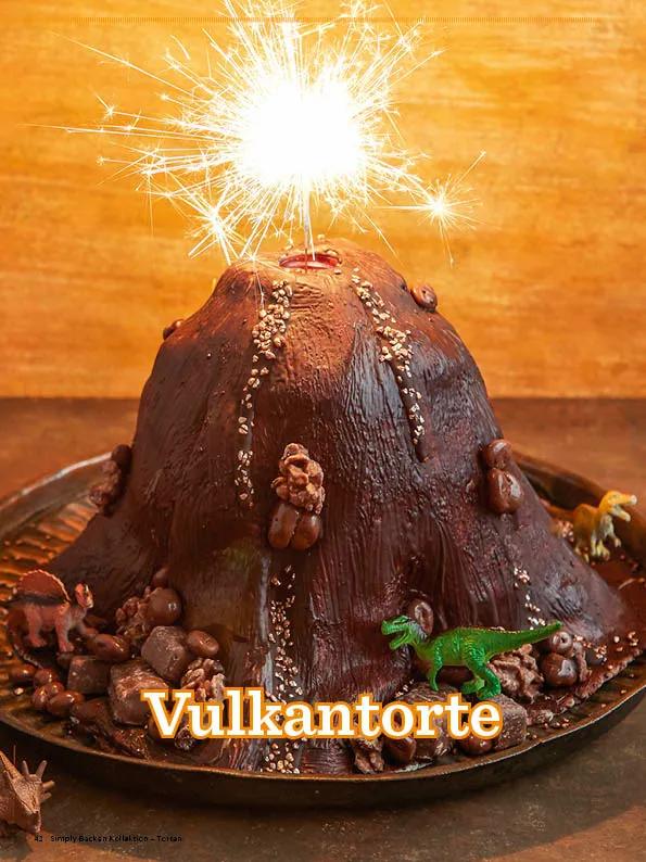 Vulkan Kuchen Kindergeburtstag - Motto Party Kindergeburtstag Dino ...