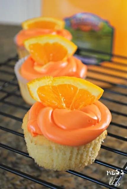 Citrus Cupcakes - Mess for Less