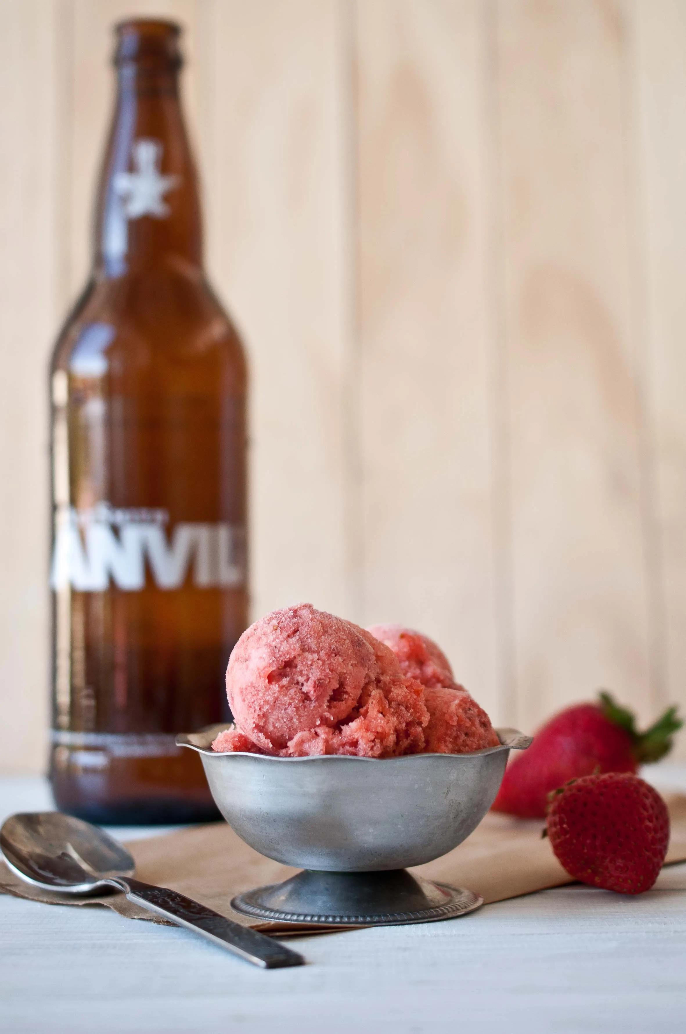 Strawberry Beer Sorbet - Domestic Fits