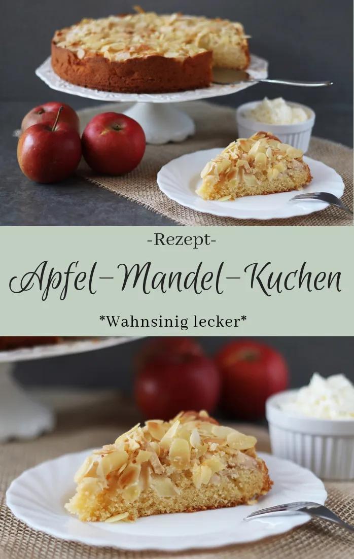 Apfel-Mandel-Kuchen - The inspiring life | Lecker, Schneller kuchen ...