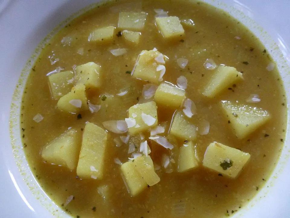 Kartoffel-Curry-Suppe von Totoria| Chefkoch