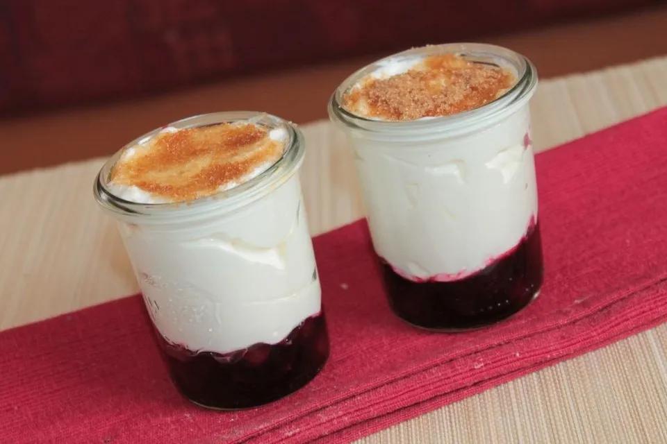 Mascarpone-Sahne-Quark-Dessert mit Früchten von janasparadiso22 ...