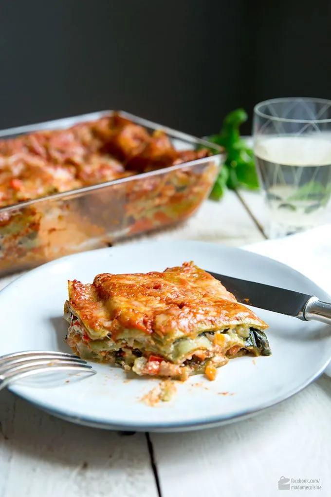 Gemüse-Lasagne mit Spinat: Amore Italia - Madame Cuisine | Rezept ...