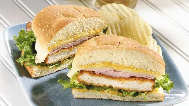 Cordon Bleu Sandwiches Recipe - BettyCrocker.com