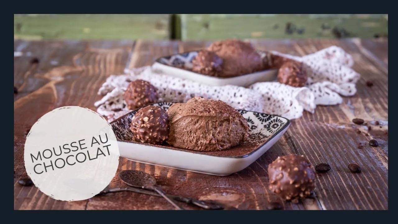 Mousse au Chocolat - Schoko Mousse selber machen - Schoko Dessert - YouTube
