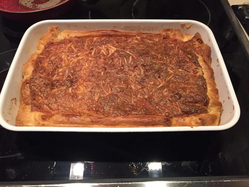 Schnelle Quiche Lorraine mit Blätterteig von spacemouse9999 | Chefkoch.de