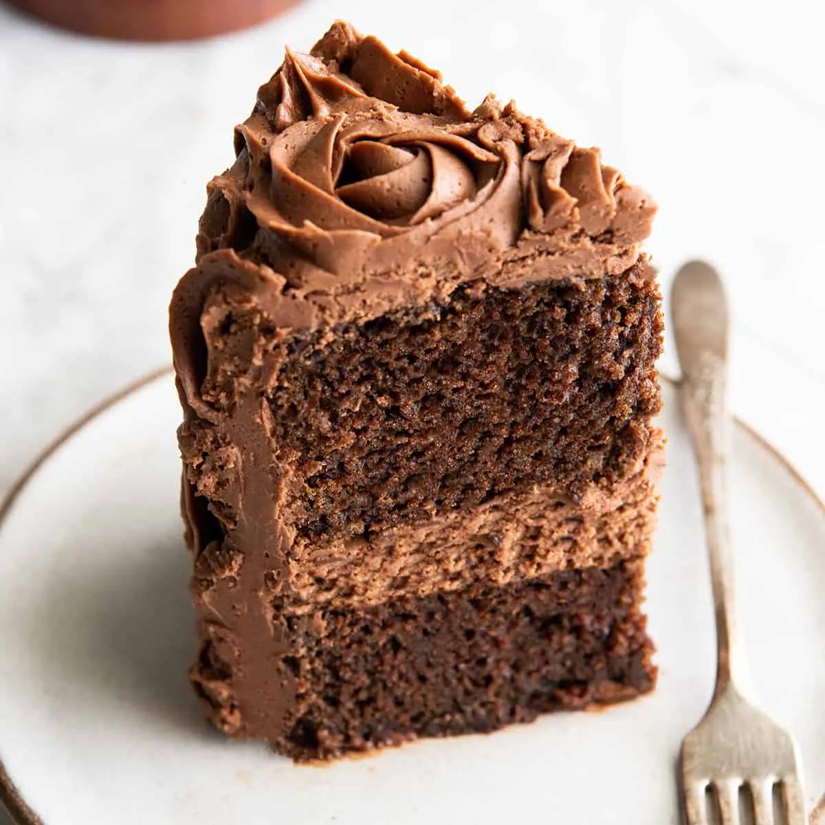 Best Chocolate Cake Recipe (Homemade From Scratch) - JoyFoodSunshine