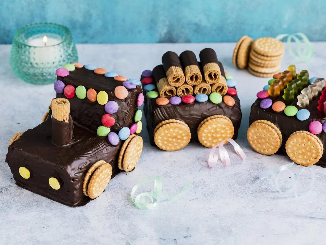 Zugkuchen Für Kindergeburtstag — Rezepte Suchen