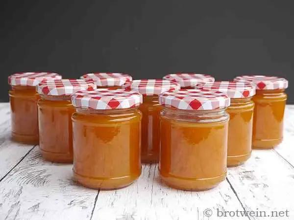 Aprikosenmarmelade - das beste Rezept für Marillenmarmelade - Brotwein