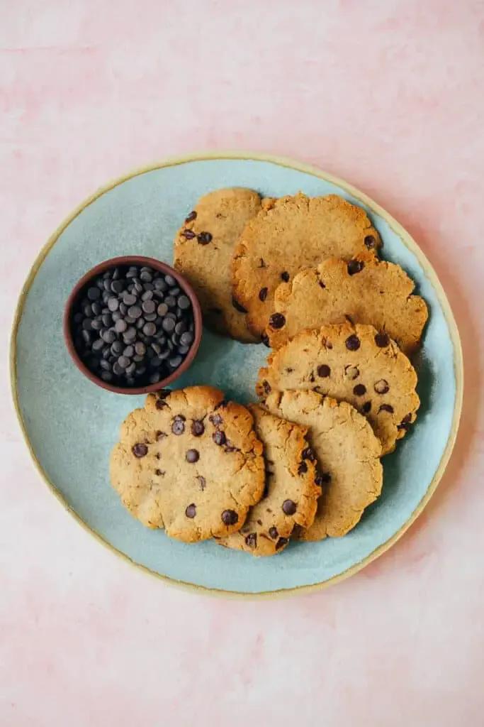 Kokos Schoko Cookies (ölfrei) — VEGANE VIBES