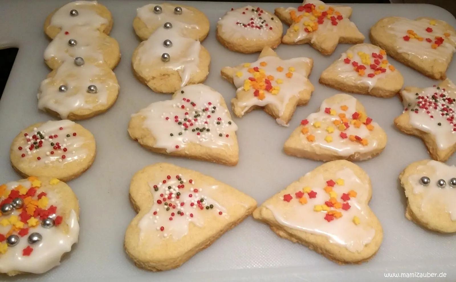 Last-Minute Plätzchen zum Ausstechen und Verzieren - Weihnachtskekse ...