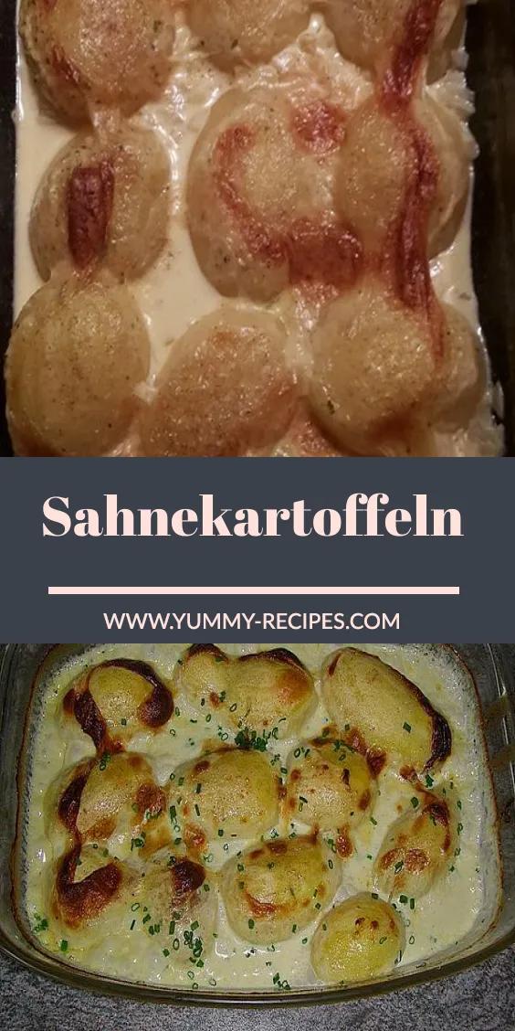 Sahnekartoffeln - Rahmkartoffeln. Über 7 Bewertungen und für raffiniert ...