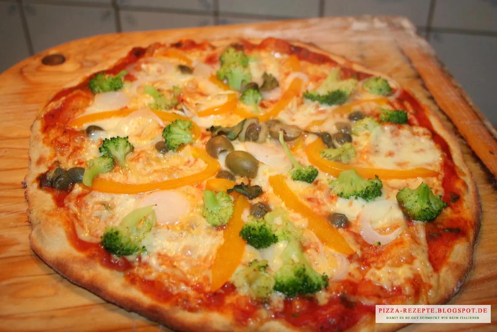 Grundrezept Pizzateig ohne Hefe mit Quark-Öl-Teig – Pizza Rezepte