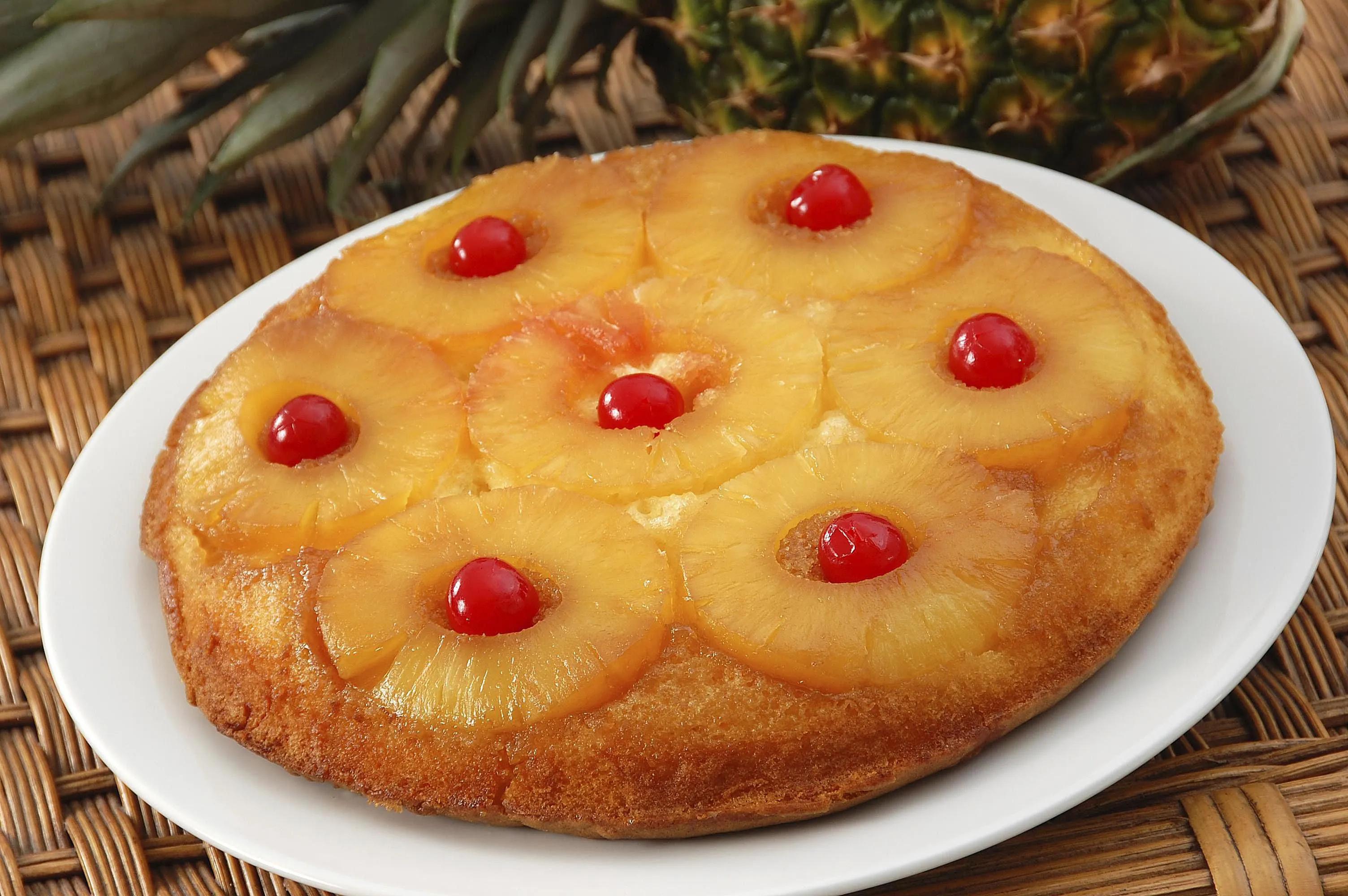 Double Pineapple Upside-Down Cake Recipe