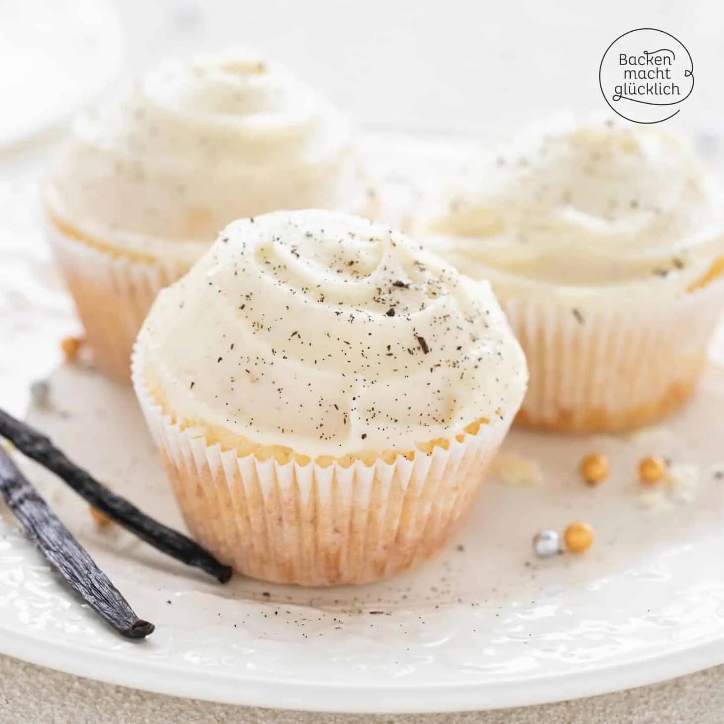 Vanille-Cupcakes | Backen macht glücklich