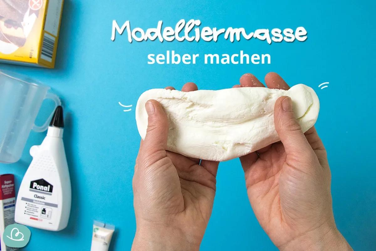 Modelliermasse selber machen | How to - Wunderbunt.de