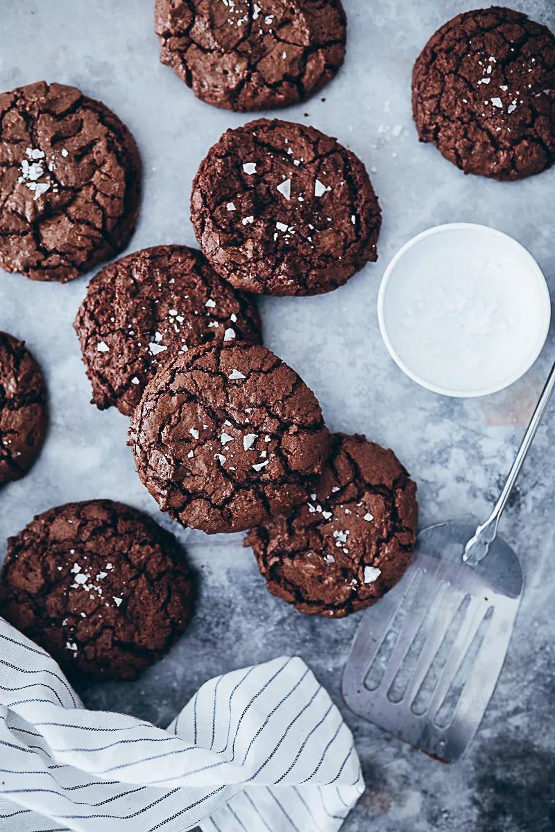 Rezept für Schoko Brownie Cookies | Zucker, Zimt und Liebe