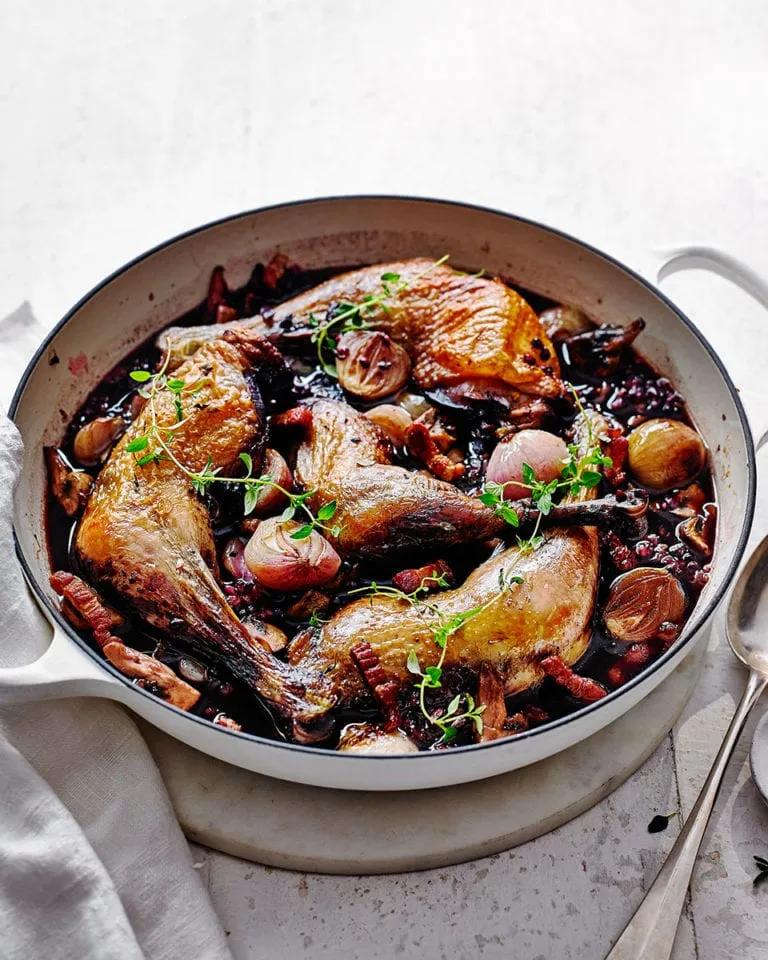 Easy coq au vin recipe | delicious. magazine