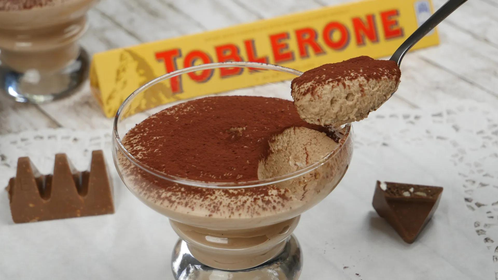 Rezept: Toblerone Mousse au Chocolat I Schoko-Mousse mit Toblerone