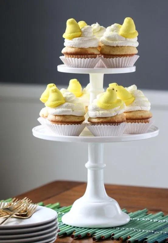 Buttery Yellow Citrus Cupcakes | Easter cupcakes, Gourmet cupcakes, Eat ...