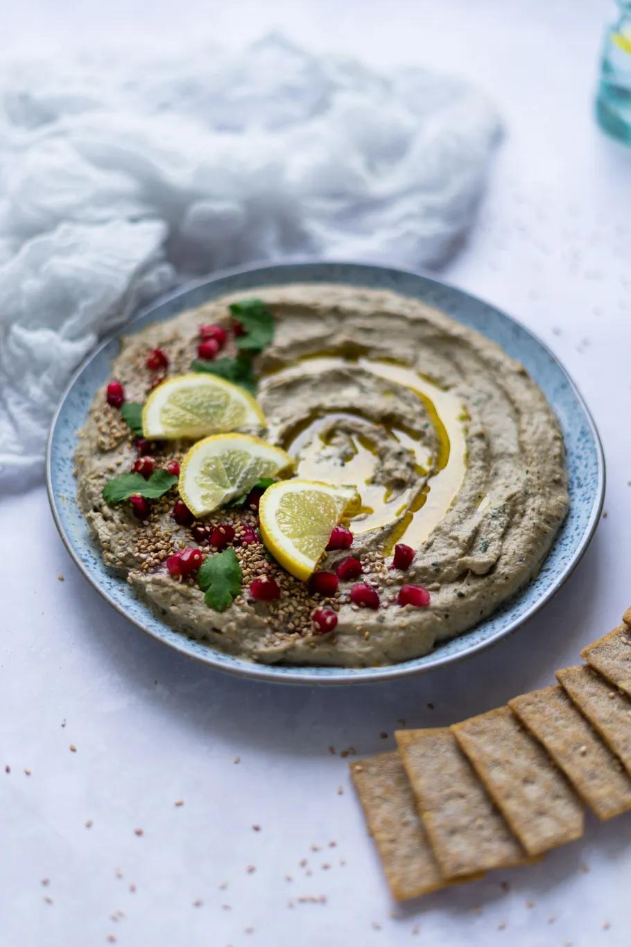 Baba Ganoush - Das orientalische Auberginen-Dip - Fernwehküche