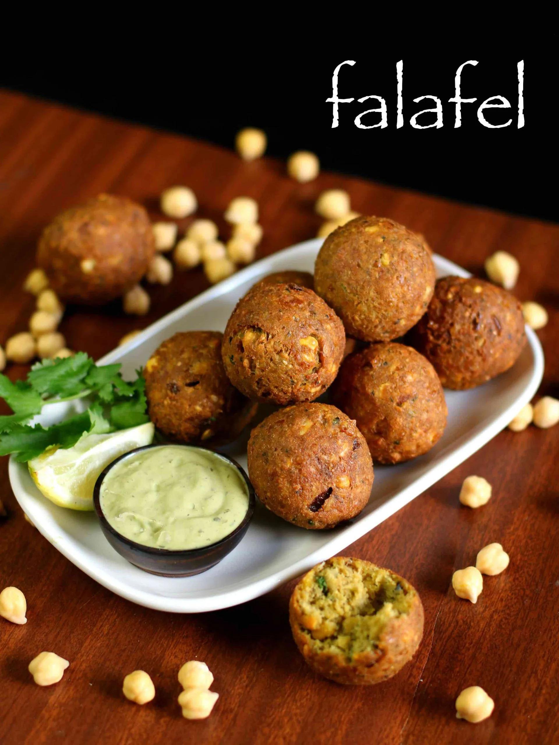 falafel recipe | easy falafel balls | how to make chickpea falafel ...