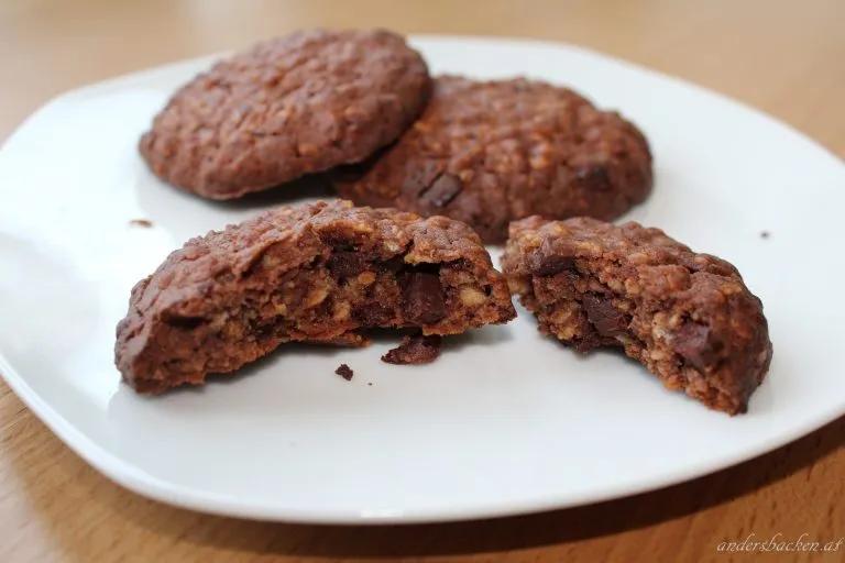 Schoko-Hafer-Cookies – anders backen