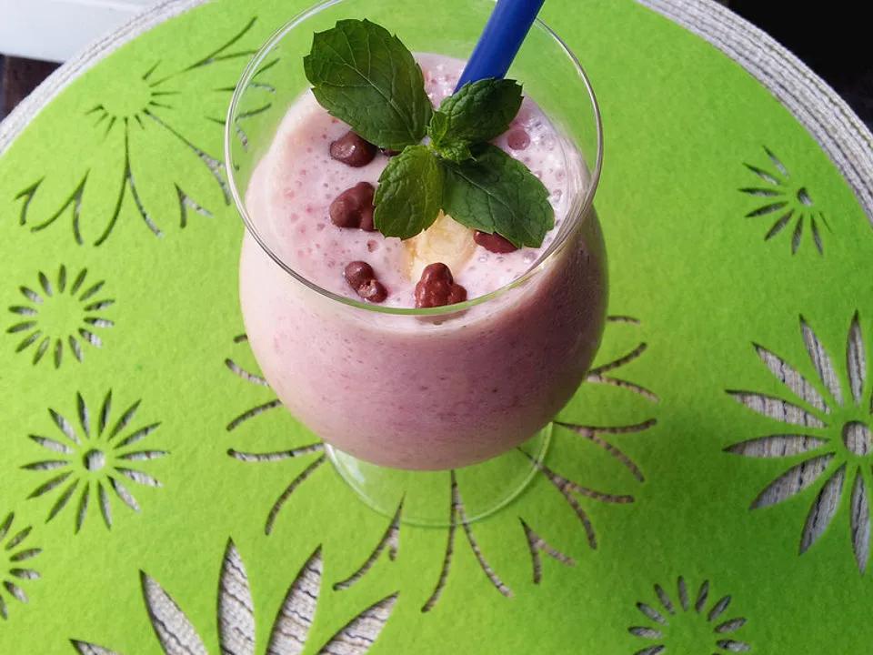 Erdbeer - Bananen - Drink von mausels_kleine_schwester| Chefkoch