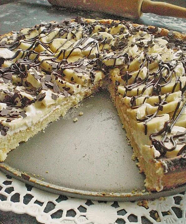 banana split kuchen - algodulceyalgosalado