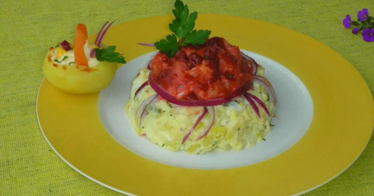 Kartoffelsalat-Rotkäppchen - einfach &amp; lecker | DasKochrezept.de