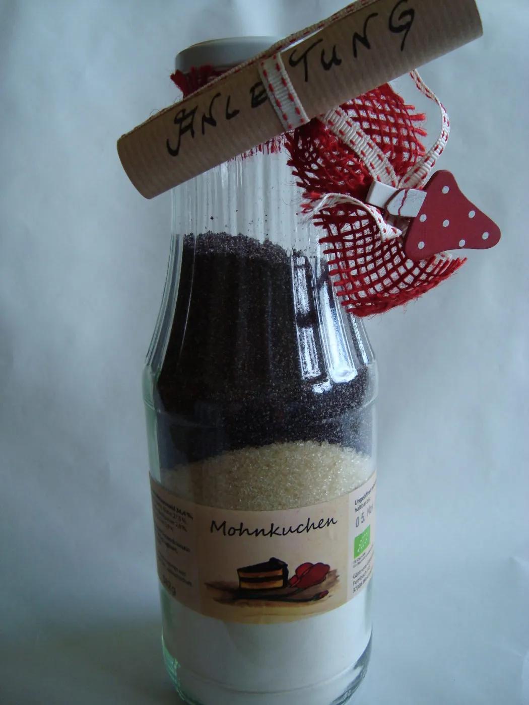 Mohnkuchen (Backmischung in Flasche) - Gemüsegarten Eichsfeld
