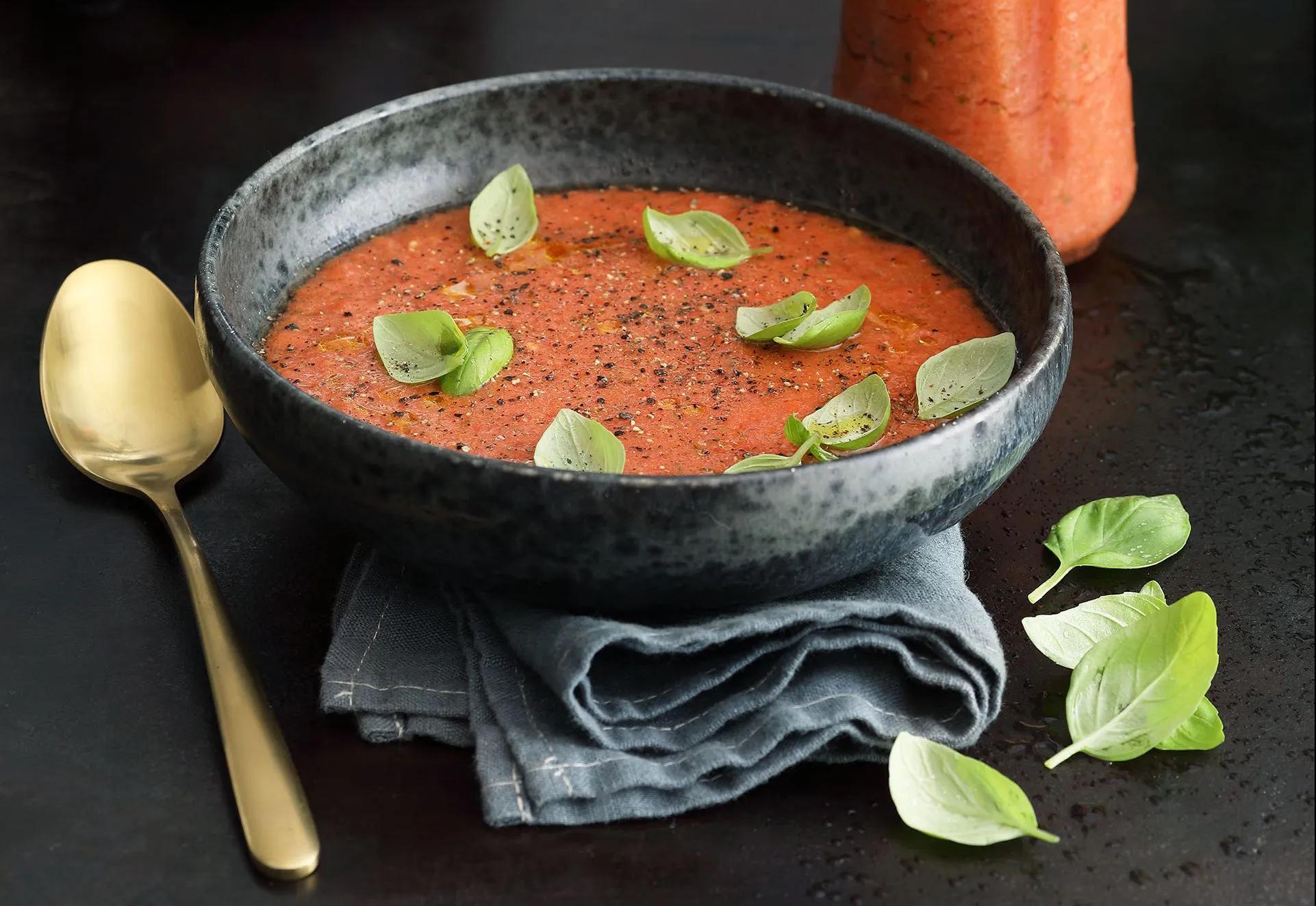 Schnelle Tomatensuppe - Graefs Mundwerk