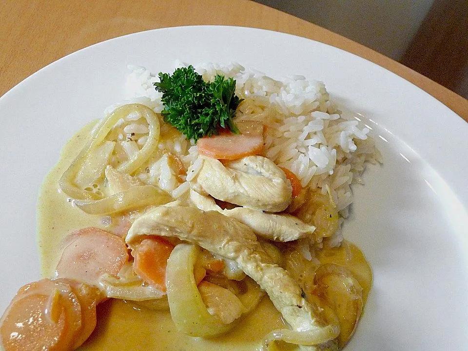 Curryfleisch mit Reis von Katzenaugen| Chefkoch
