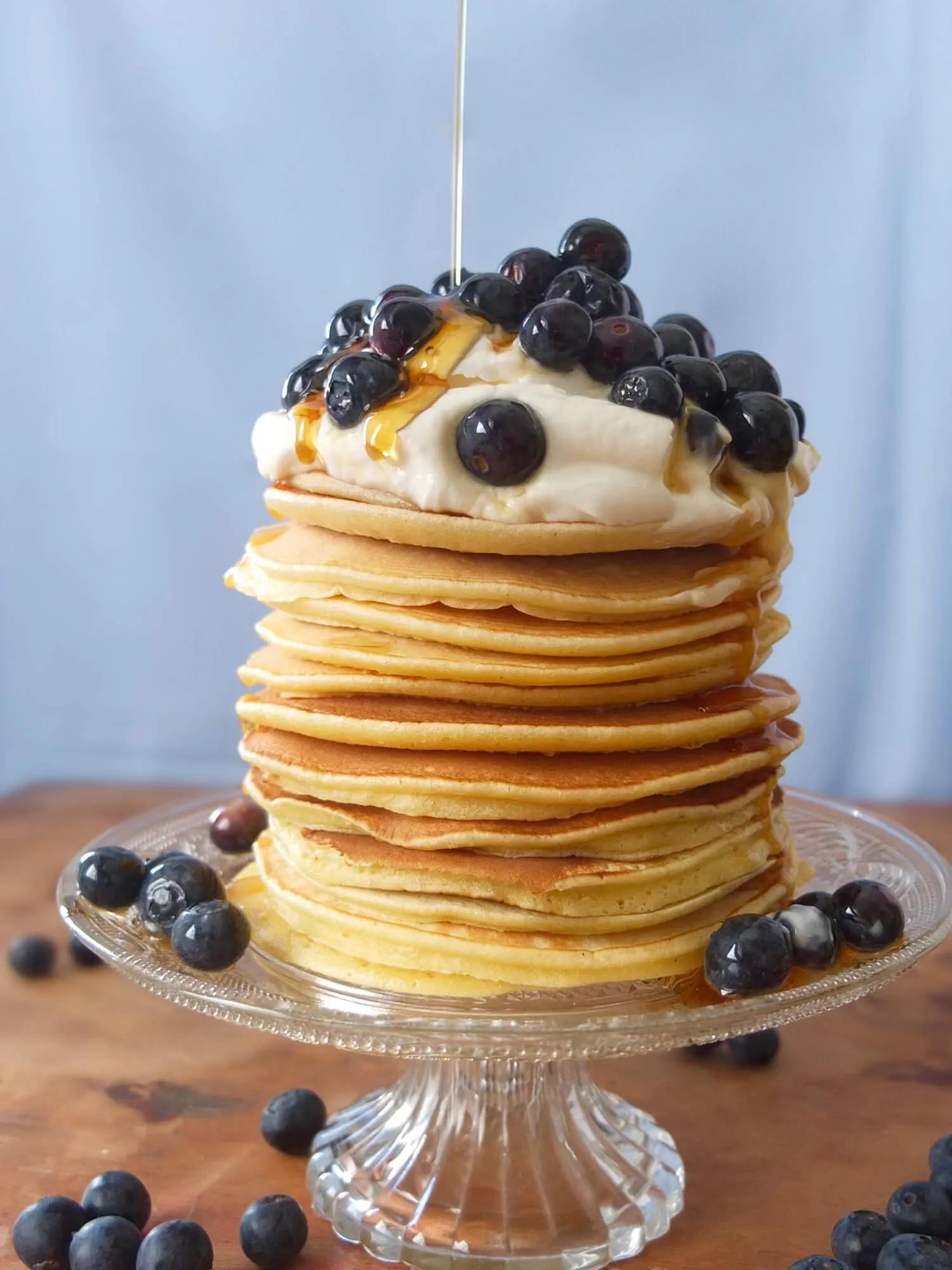 Klassische Pancakes für das Sonntagsfrühstück – La Crema