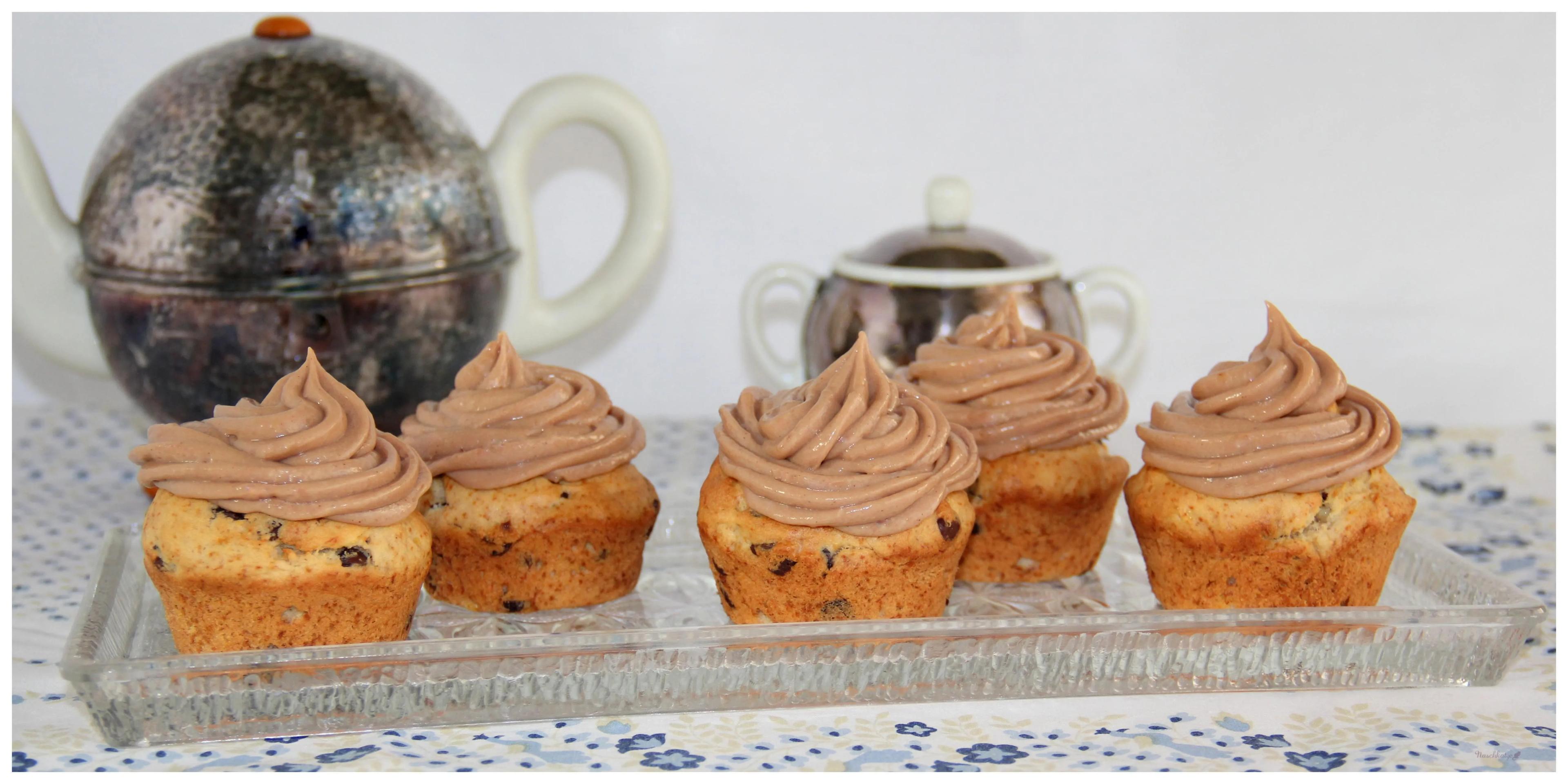 Kennt ihr schon BaNouga-Cupcakes? Bananen-Schoko-Muffins mit ...