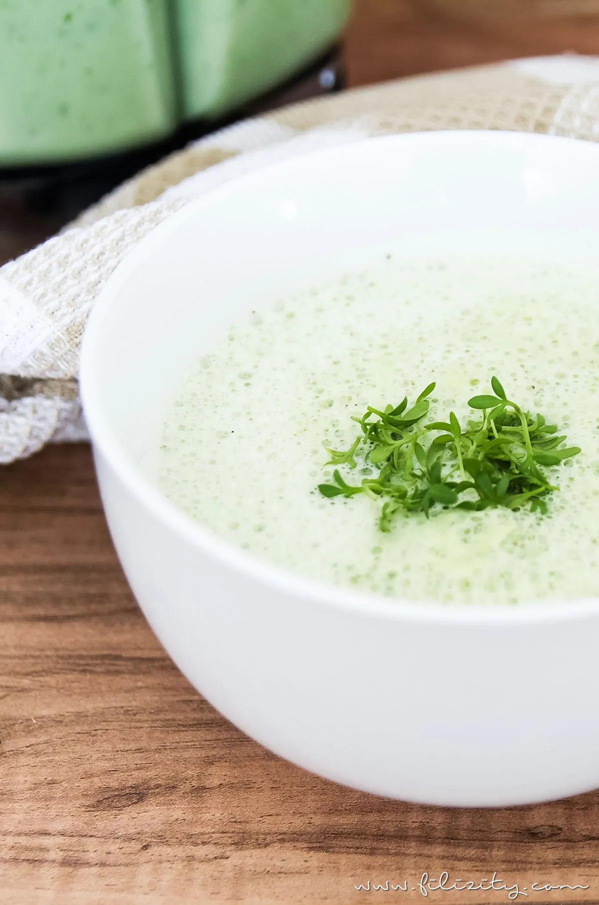 Diese Suppe löffelst du gern aus! Die feine Spargelcremesuppe mit ...