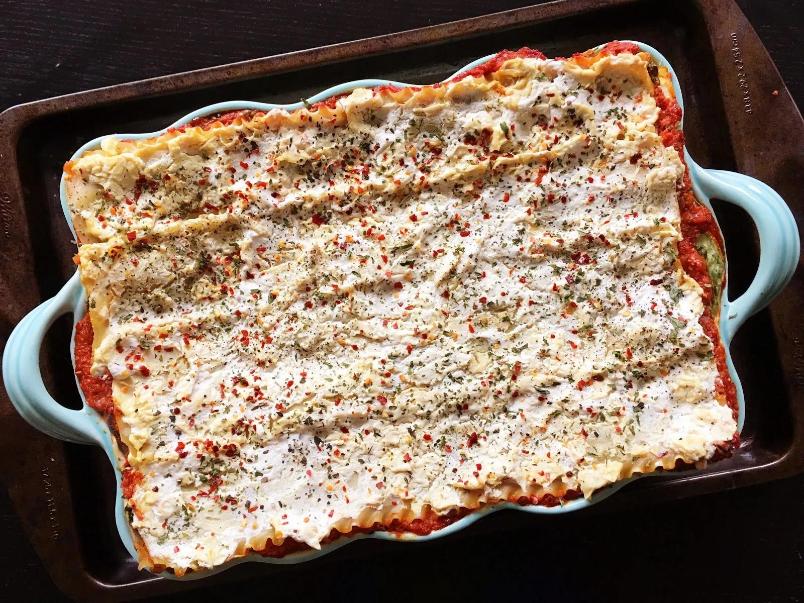 Fueling with Flavour: Vegan Lasagna with Tofu &amp;#39;Ricotta&amp;#39;