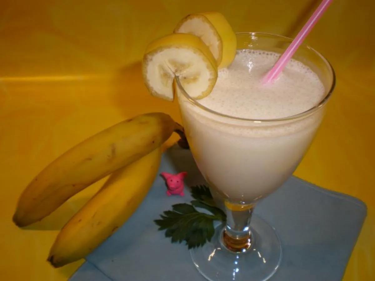 Bananen-Milchshake - Rezept mit Bild - kochbar.de