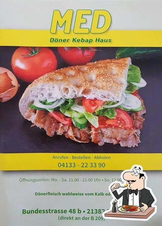 Med Döner Kebap Haus restaurant, Brietlingen, Bundesstraße 48B ...