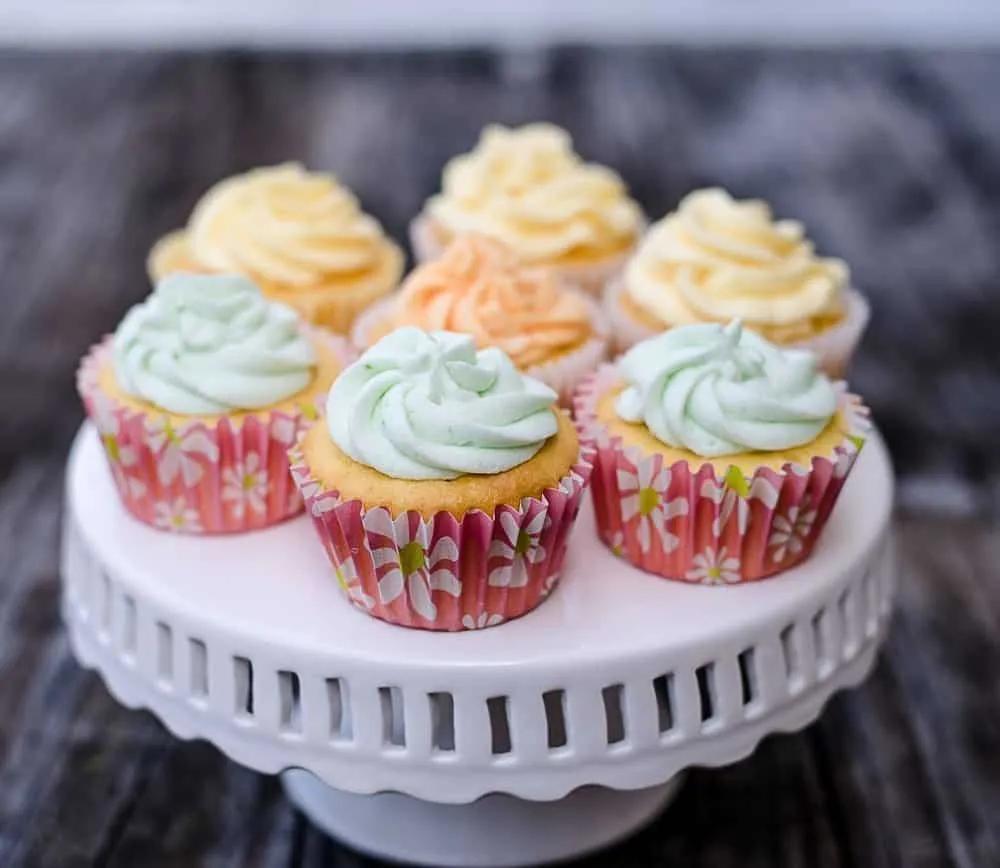 Citrus Cupcakes with Citrus Buttercream Frosting - An Alli Event