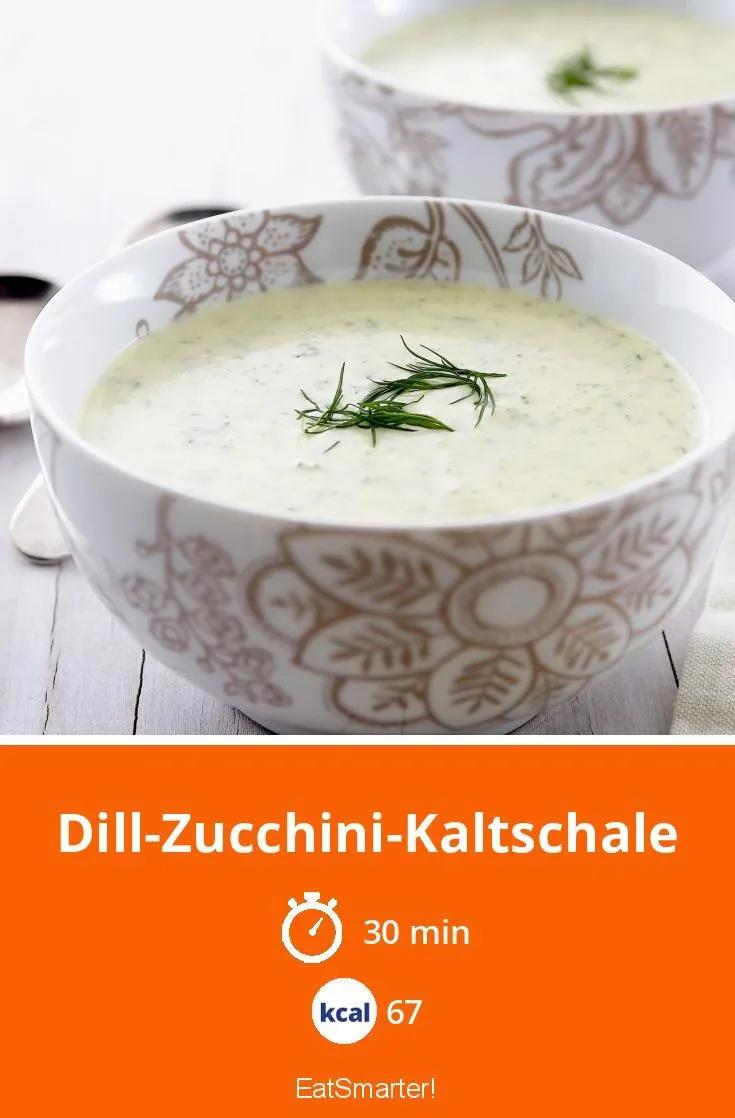 Erfrischend und leicht: Dill-Zucchini-Kaltschale - kalorienarm ...