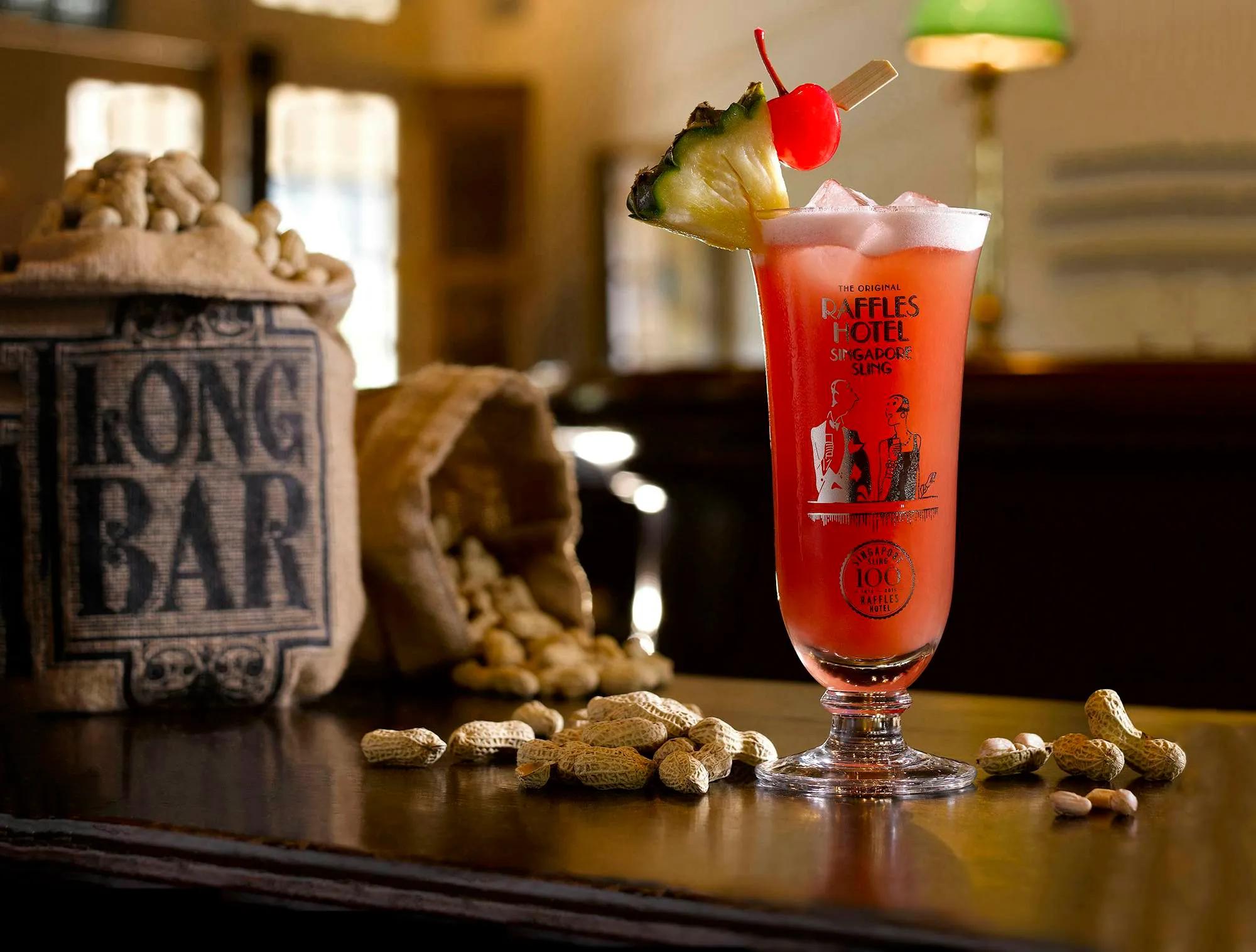 Raffles Hotel’s iconic Singapore Sling returns home to the Long Bar