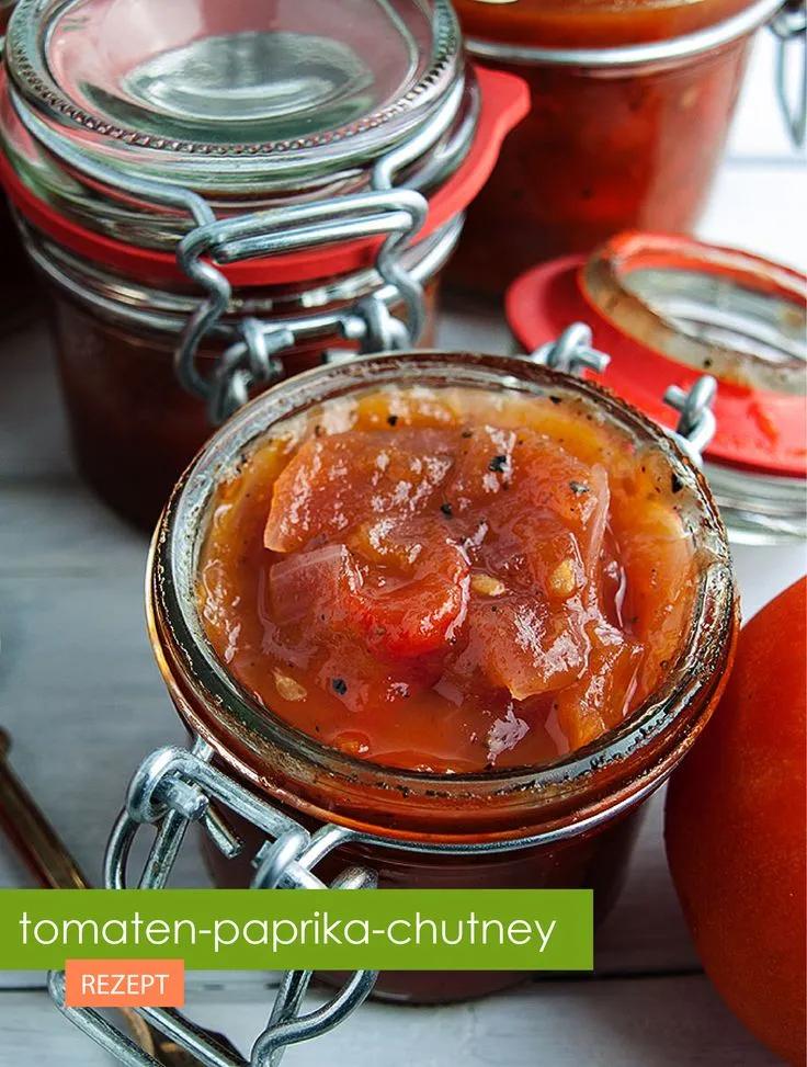 Tomaten-Paprika-Chutney - selbstgemacht [REZEPT] • JUST YUM YUM ...